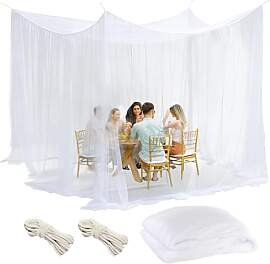 LINSOCLE Moskitonetz 300x300x250cm, Outdoor
