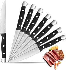 LIN ZHI REN Steakmesser 8-teiliges Set –