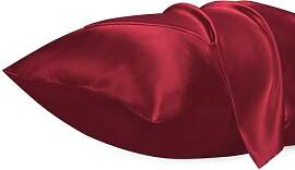 Lirex 2er Set Satin Kissenbezug 40x60cm,