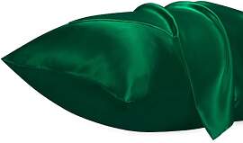 Lirex 2er Set Satin Kissenbezug 40x80cm,