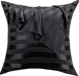 Lirex 2er Set Satin Kissenbezug 50x50cm mit