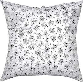 Lirex 2er Set Satin Kissenbezug 50x50cm mit