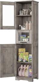 Litake Badezimmerschrank 170cm, Badschrank