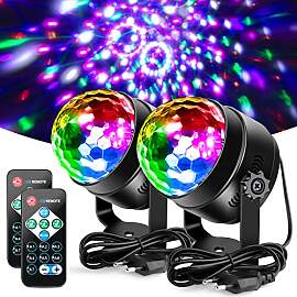Litake Discokugel Discolicht, Neueste 6W Party