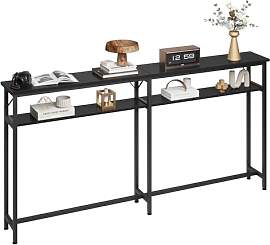 Litake Konsolentisch Schmal, 180 x 23 x 100 cm 2
