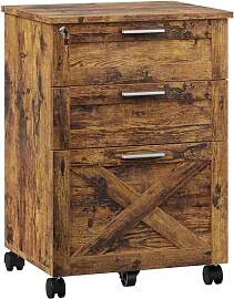 Litake Rollcontainer Abschließbare mit 3