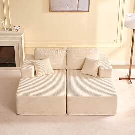 Litbird 194 cm Modul-Sofa, großes Boneless