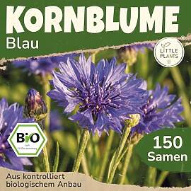 Little Plants BIO Kornblumen Samen 150
