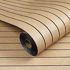 Livelynine Dicke Tapete Selbstklebend Holzoptik 3D 