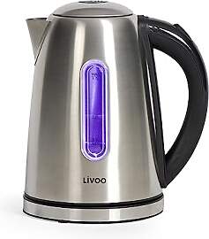 Livoo - Edelstahl Wasserkocher DOD195-1,7L,