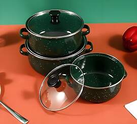 Liwankaqi Antihaft Keramik Topfset 16/18/ 20/22/