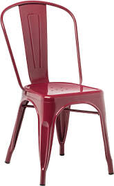 Lix Stapelbarer Esszimmerstuhl Rot Bordeaux - Sklum