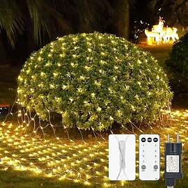 Liyade Lichternetz Außen, 2x2m 144 LED