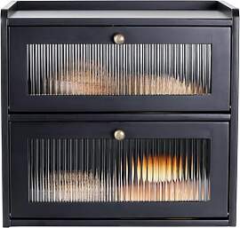 Lnopever Bambus Brotkasten 2 Etagen,Eco Brotbox
