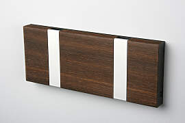 LoCa KNAX 2 Eiche  Garderobenleiste mit 2 Haken