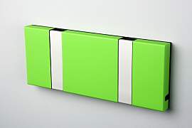 LoCa KNAX 2 Lime Garderobenleiste mit 2 Haken