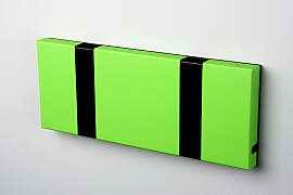 LoCa KNAX 2 Lime Garderobenleiste mit 2 Haken