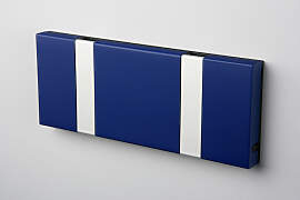 LoCa KNAX 2 saphirblau Garderobenleiste mit 2 Haken