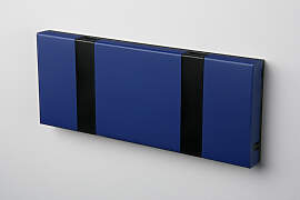 LoCa KNAX 2 saphirblau Garderobenleiste mit 2 Haken