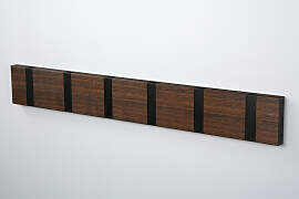 LoCa KNAX 8 Eiche Garderobenleiste mit 8 Haken