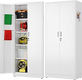 LOCENHU Besenschrank mit Belüftung &