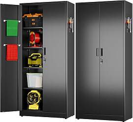 LOCENHU Besenschrank mit Belüftung &