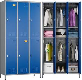 LOCENHU Schrank Spind Spint Schließfachschrank
