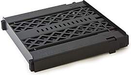 LockerMate, schwarz Adjust-A-Shelf Regal, einfach