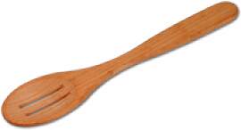 Löffel oval Kirschholz 30 cm