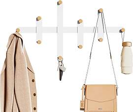 LOFTPLUS Wandgarderobe Garderobe Wand aus Metall - 