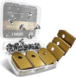 lohag® 30er Set Premium Mähroboter Messer -