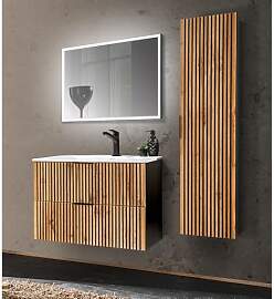 Lomadox Badezimmer Set 3-teilig Waschtisch
