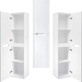 Lomadox Badezimmermöbel Badmöbel Hochschrank