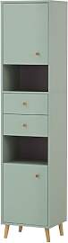 Lomadox Badmöbel Hochschrank in Mint, B/H/T ca.
