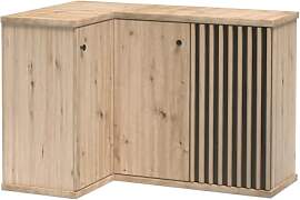 Lomadox Wohnzimmer Eckkommode Kommode Sideboard