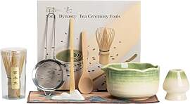 lomonmen Matcha Set, 7-teiliges Matcha-Set,