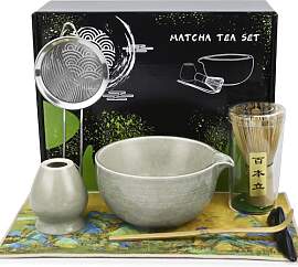 lompyeu Matcha Set,7 Stück Macha Tea Set mit