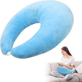 LOMUG Ergonomisches Kissen Nackenhörnchen