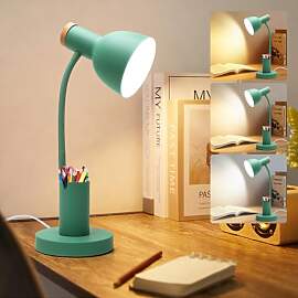 LOMUG Schreibtischlampe mit Stifthalter, LED