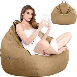 LOMUG Sitzsack XL, Sitzsack Bezug, Gaming
