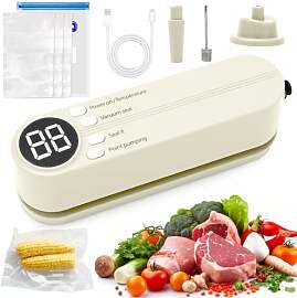 LOMUG Vakuumiergerät Klein für Lebensmittel, 4