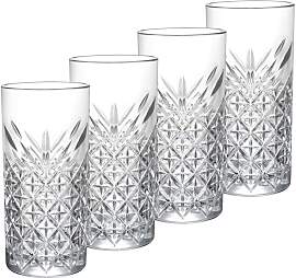 Longdrinkglas Timeless aus Glas, 4-teilig