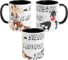 Looney Tunes Tasse - Coyote, Silvester, Taz