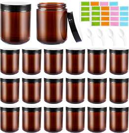 LOPYXBR 20 Stück Cremedosen zum Befüllen 240ml,