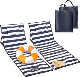 Lospitch Strandliege Klappbar leichtr,2er Set