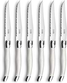 Lou Laguiole RUSTIC Steakmesser-Set mit