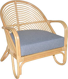 Loungesessel, beige (natur), B:70cm H:80,5cm