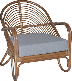 Loungesessel, braun, B:70cm H:80,5cm T:72cm, Bezug 