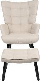 Loungesessel HELA "PAROS", beige, B:68cm 