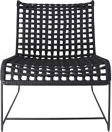 Loungesessel In/Out aus Metall, modernes Design,